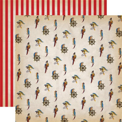 Carta Bella Pirates Paper Pad 30x30cm