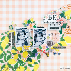 Simple Stories The Little Things Floral Bits 34pz