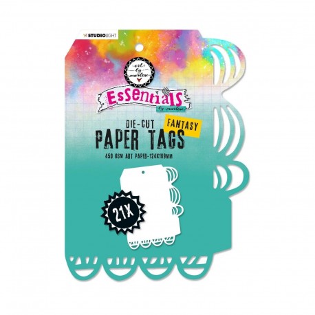 StudioLight Essentials Die-cut Paper Tags Fantasy 21pz