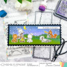 Mama Elephant AROUND THE CAMPFIRE Clear Stamp