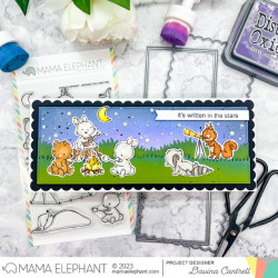 Mama Elephant AROUND THE CAMPFIRE CREATIVE CUTS