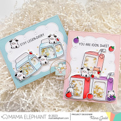 Mama Elephant BOXED DRINKS Clear Stamp