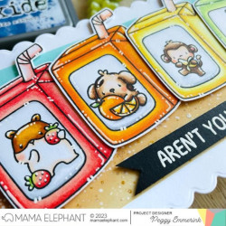 Mama Elephant BOXED DRINKS Clear Stamp