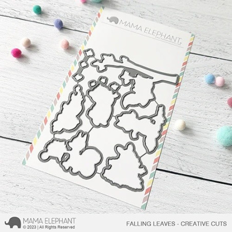 Mama Elephant FALLING LEAVES CREATIVE CUTS