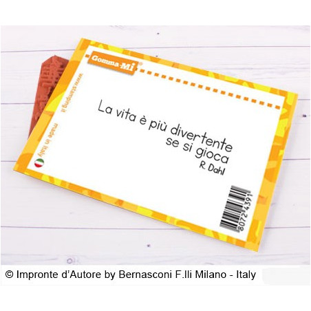 Timbro Gomma-Mi 2543-UMN La vita