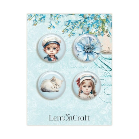 LemonCraft Sunny Love Buttons 4pz