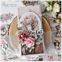 LemonCraft Secret Garden Basic Paper Pad 20x20cm