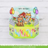 LAWN FAWN Yappy Birthday Clear Stamp