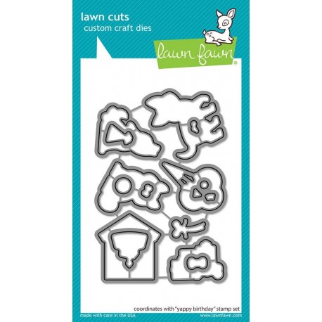 LAWN FAWN Yappy Birthday Cuts