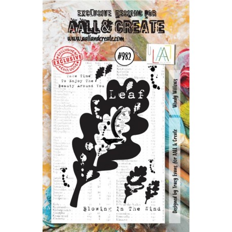 AALL & Create Stamp Set 982 Windy Willows