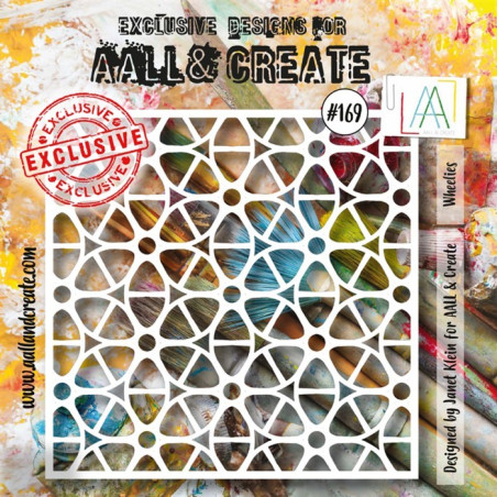 AALL & Create Stencil 169 Wheelies
