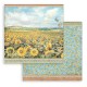 Stamperia Sunflower Art Paper Pack 20x20cm