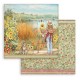 Stamperia Sunflower Art Paper Pack 20x20cm