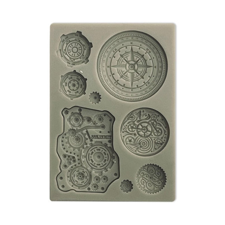 Stamperia Silicon Mould A6 Mechanisms