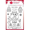 Woodware Craft Collection Snow Gnomes Clear Stamps