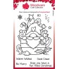 Woodware Craft Collection Gnome Christmas Cup Clear Stamps