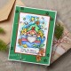 Woodware Craft Collection Gnome Christmas Cup Clear Stamps