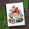 Woodware Craft Collection Gnome Christmas Cup Clear Stamps