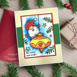 Woodware Craft Collection Funtime Gnome Clear Stamps