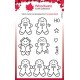 Woodware Craft Collection Tiny Gingerbread Man Clear Stamps