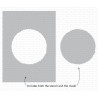 My Favorite Things Watercolor Circle Stencil