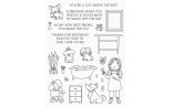 My Favorite Things Pampered Pups Clear Stamps