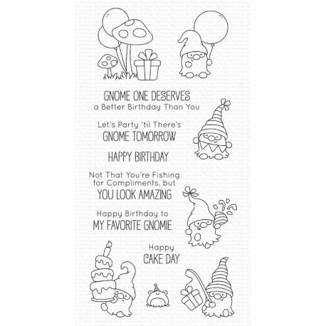 My Favorite Things Happy Happy Happy Birthday clear stamp