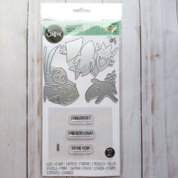 Framelits Die Set 3pz with Stamps - Spooky Friends 666315