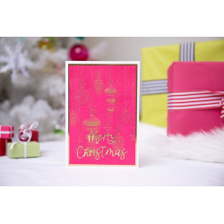 3-D Texture Fades Embossing Folder - Sparkly Ornaments 666307