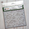 Echo Park Swirly Clouds Designer Stencil