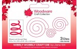 Woodware Craft Collection Wibbly Wobbly Craft Die