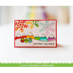 LAWN FAWN Peas On Earth Clear Stamp
