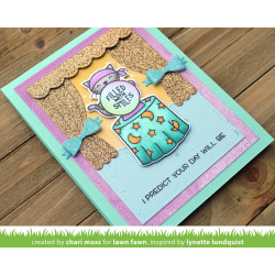 Lawn Fawn Clear Stamp Fortune Teller Tabby