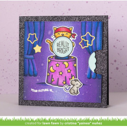 Lawn Fawn Clear Stamp Fortune Teller Tabby