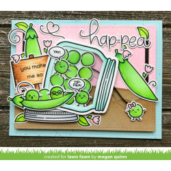 Lawn Fawn Stamp Set Be Hap-Pea