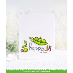 Lawn Fawn Stamp Set Be Hap-Pea