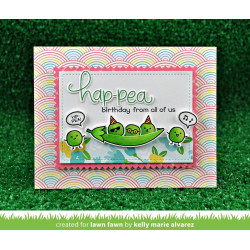 Lawn Fawn Stamp Set Be Hap-Pea