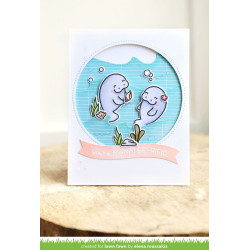 Lawn Fawn Manatee-Rific Stamp Set