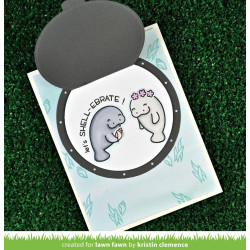 Lawn Fawn Manatee-Rific Stamp Set