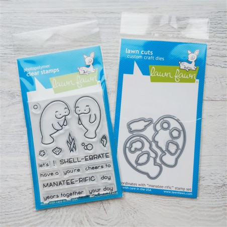 SET Lawn Fawn Manatee-Rific
