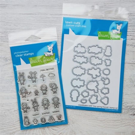 SET LAWN FAWN Tiny Spring Friends