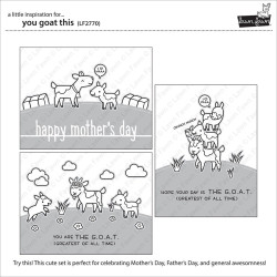 LAWN FAWN You Goat This Clear Stamp