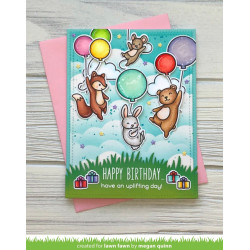PRE-ORDINE LAWN FAWN Clear Stamp Really High Five