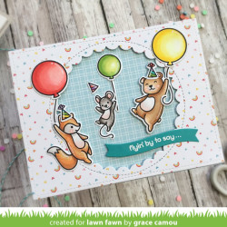 PRE-ORDINE LAWN FAWN Clear Stamp Really High Five