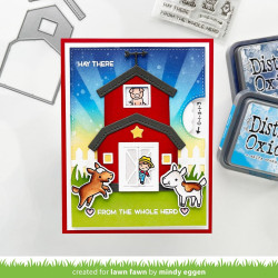 LAWN FAWN Tiny Farm Clear Stamp