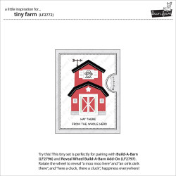 LAWN FAWN Tiny Farm Clear Stamp
