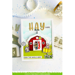 LAWN FAWN Tiny Farm Clear Stamp