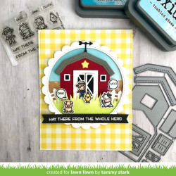 LAWN FAWN Tiny Farm Clear Stamp