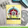 LAWN FAWN Tiny Farm Clear Stamp