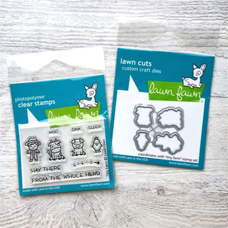 SET LAWN FAWN Tiny Farm